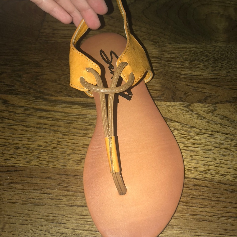 Brown sandals